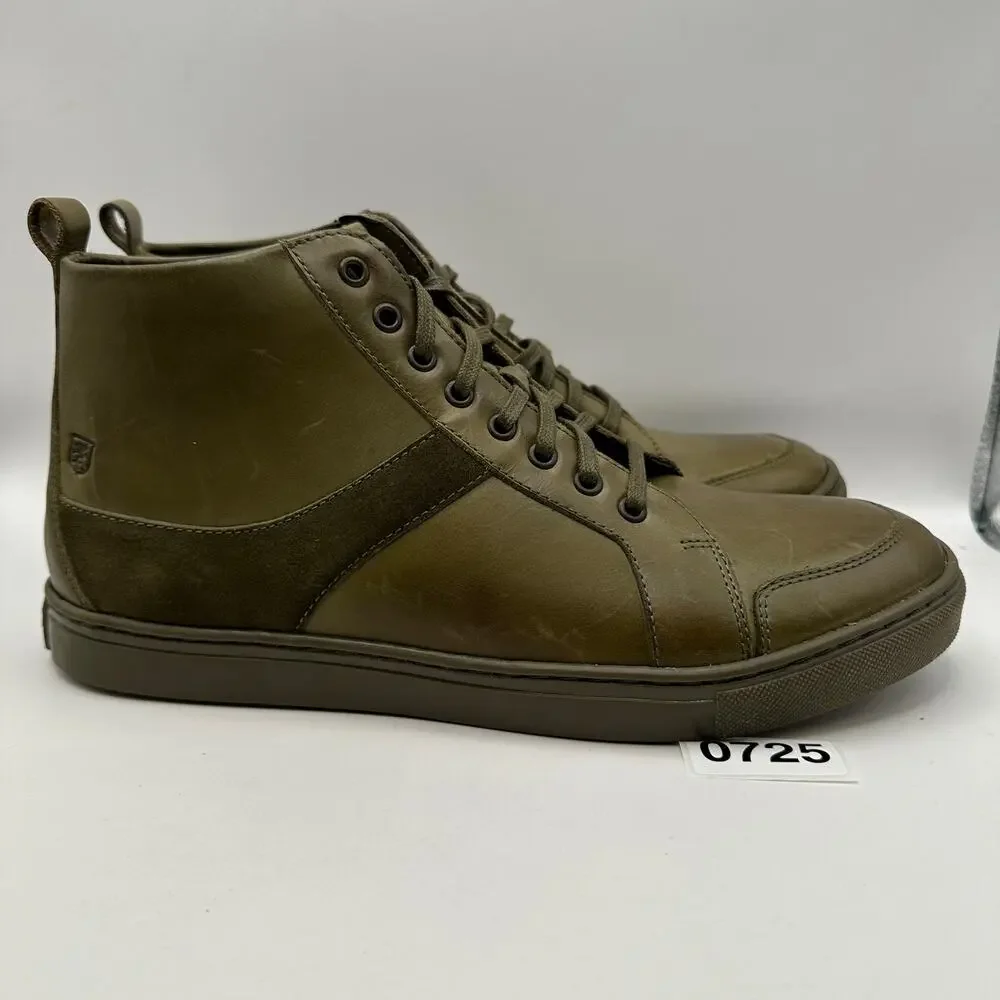 STACY ADAMS MEN'S 9 WINCHELL MOC TOE CHUKKA CASUAL GREEN BROWN